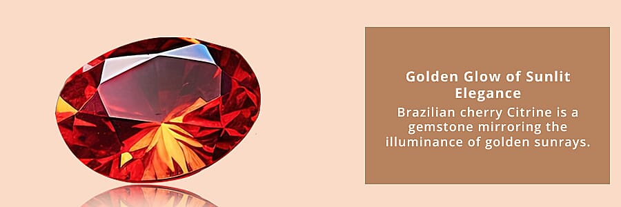 Citrine Ring in Vermeil Yellow   Banner