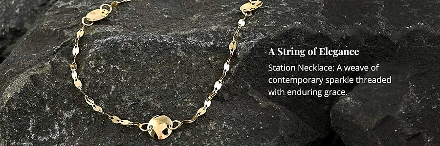 A String of Elegance Banner