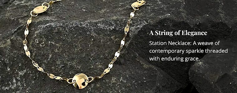 A String of Elegance Banner