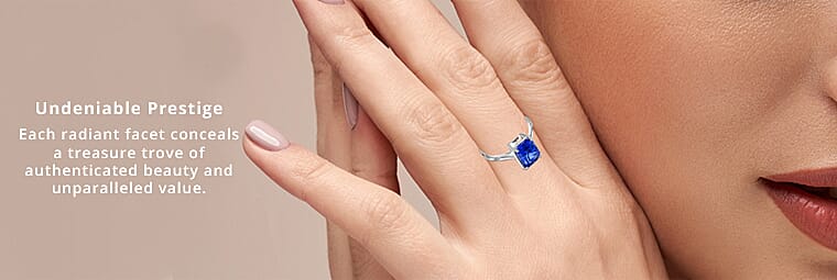 Rhapsody AAAA Tanzanite Ring Banner