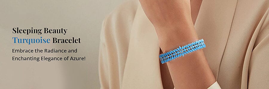 Sleeping Beauty Turquoise Bracelet Banner