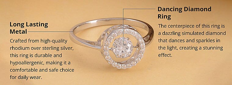 Dancing Diamond Ring Banner