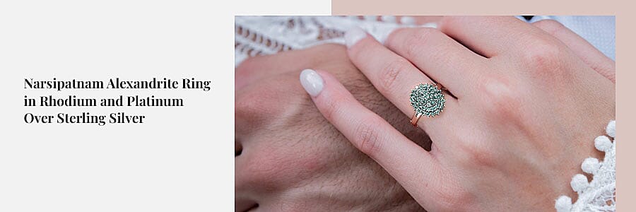 Narsipatnam Alexandrite Ring Banner