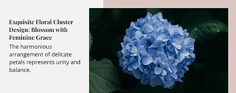 Exquisite Floral Cluster Design Ring Banner