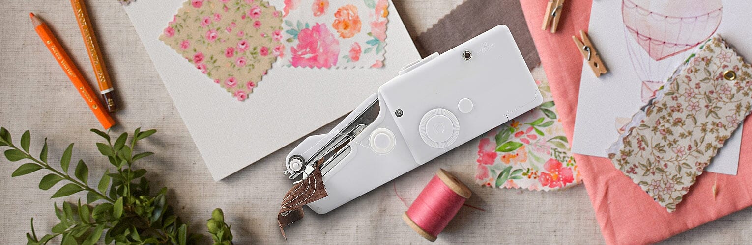 Handheld Sewing Machine Banner