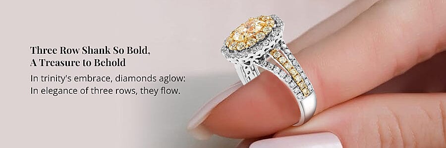 Three Row Shank So Bold, A Treasure to Behold Banner