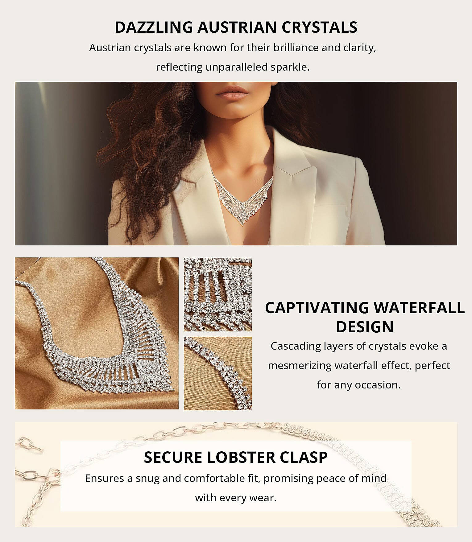 Austrian Crystal Waterfall Necklace_Edited Banner