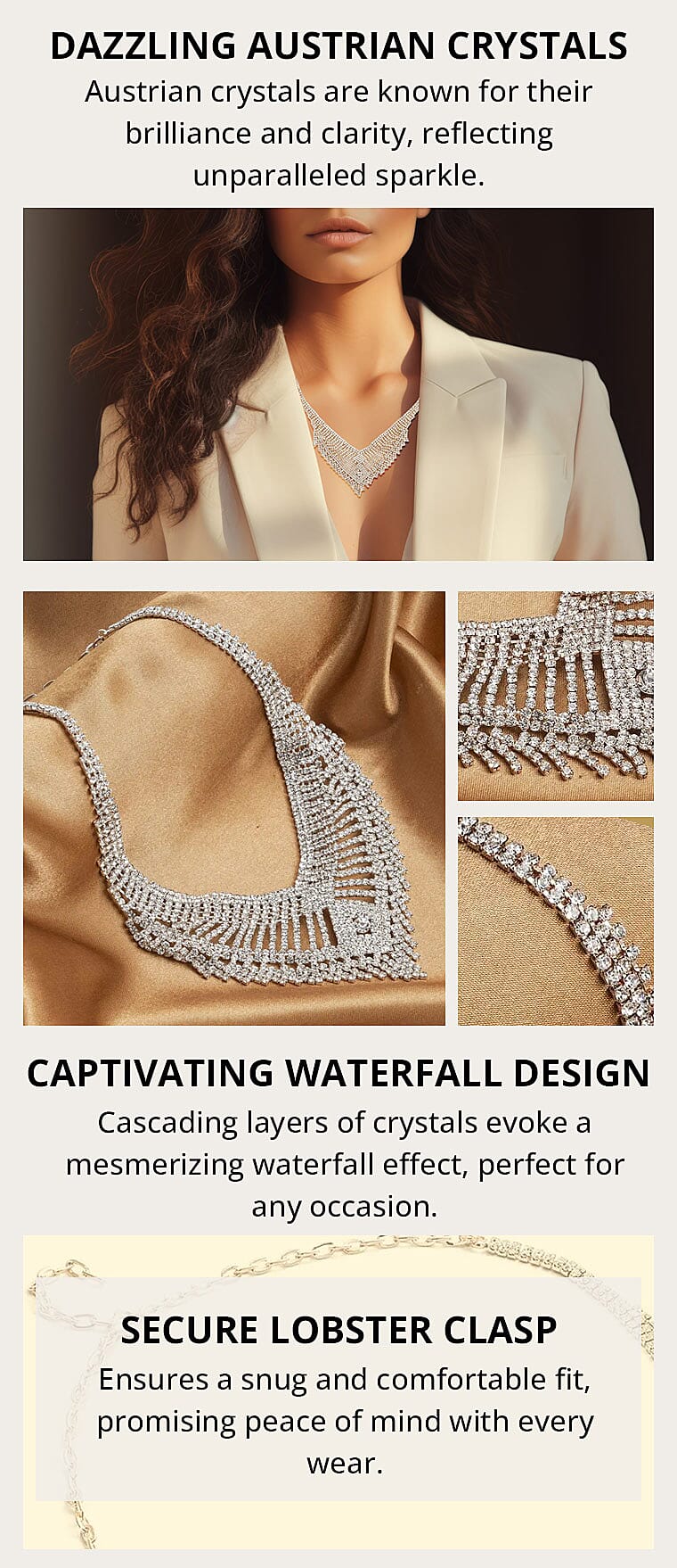 Austrian Crystal Waterfall Necklace_EditedBanner