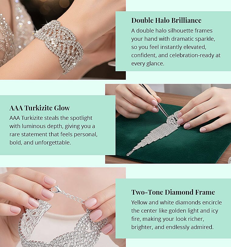 Austrian Crystal Leafy Vine Design Bracelet Banner