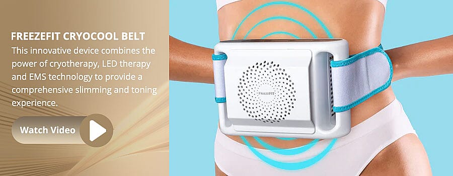 FreezeFit Cryocool Belt Banner