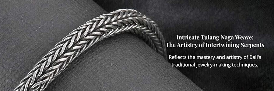 Intricate Tulang Naga Weave Banner