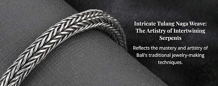 Intricate Tulang Naga Weave Banner