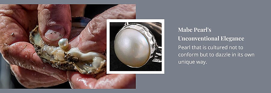 Mabe Pearl's Unconventional Elegance Banner