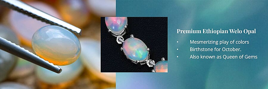 Ethiopian Welo Opal Banner