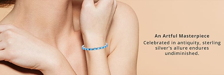 Gemstone Tennis Bracelet Banner