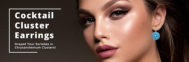 Cocktail Cluster Earrings Banner