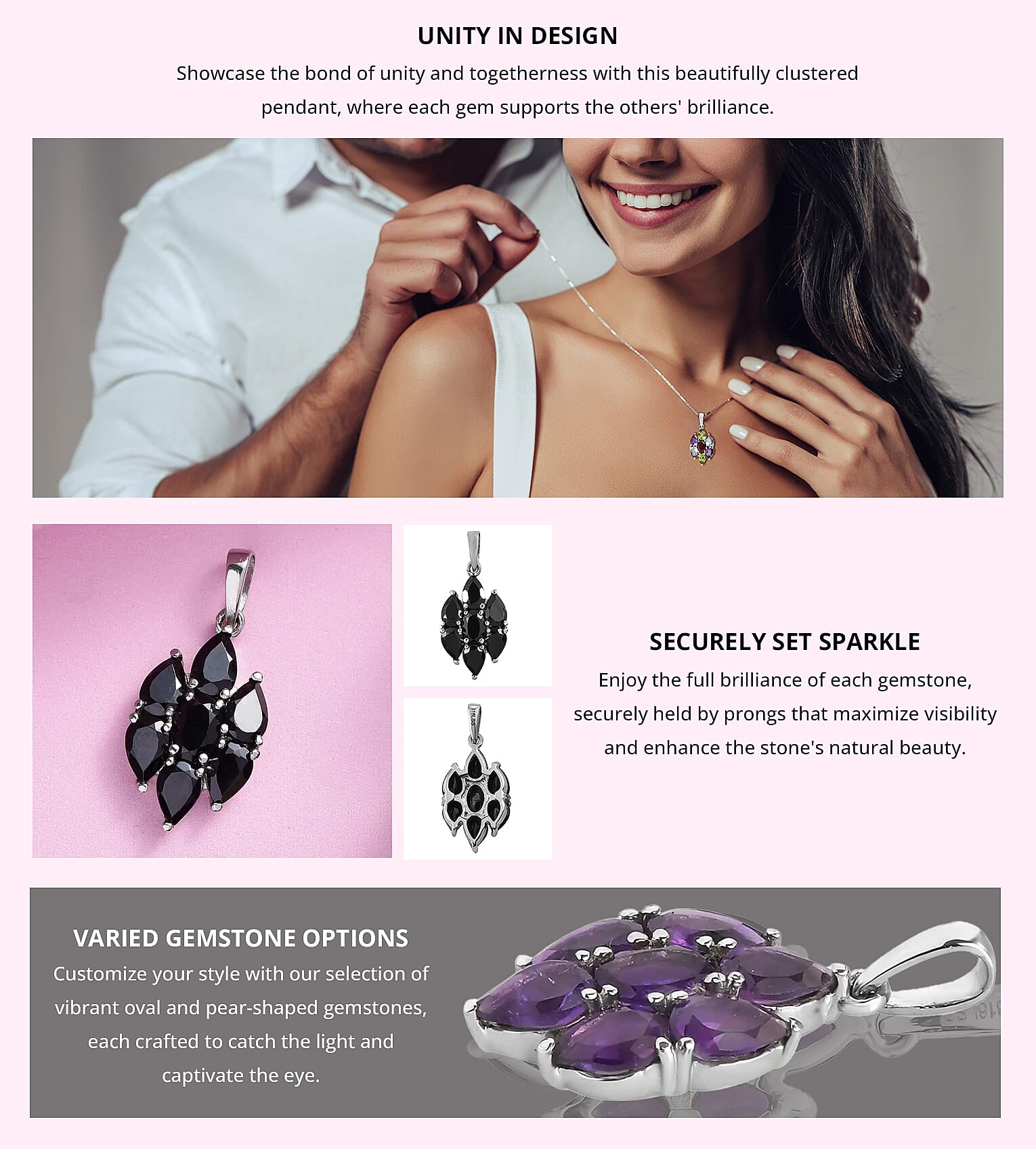 Multi Strand Necklace in Silvertone 18 Inches Banner