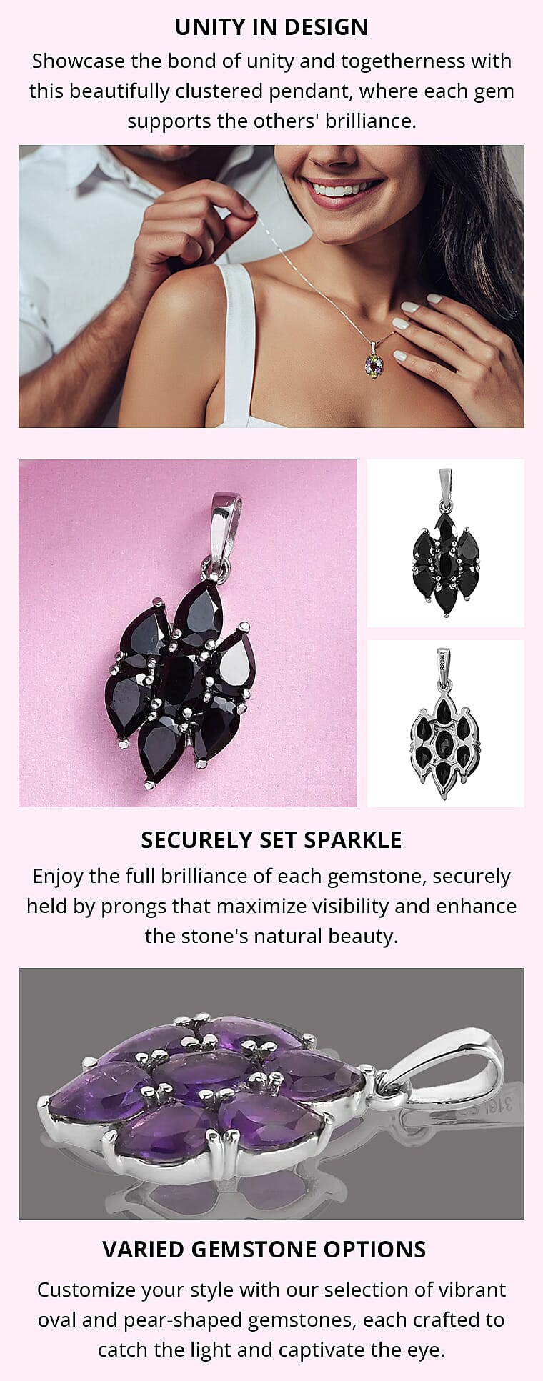 Multi Strand Necklace in Silvertone 18 InchesBanner