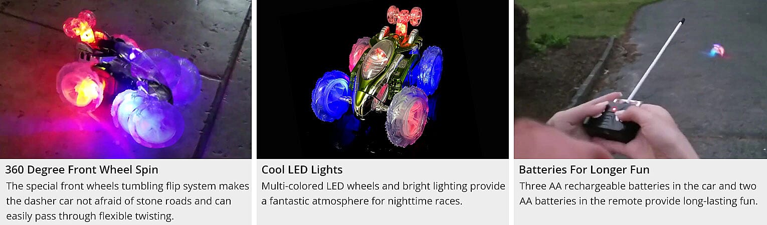 360 Degree Front Wheel Spin Banner