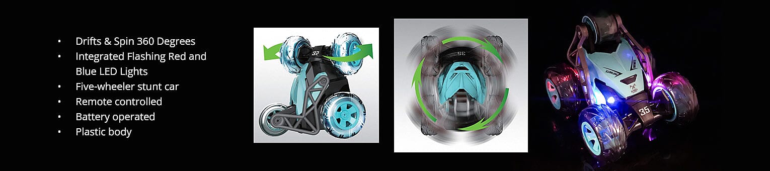 Spin 360 Degrees Banner