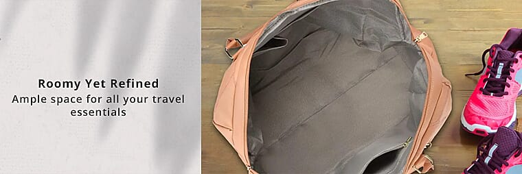 Sheepskin Leather Crossbody Travel BagBanner