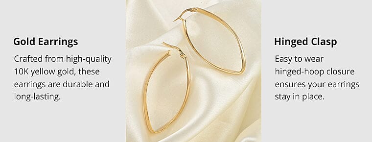 Gold Earrings Banner