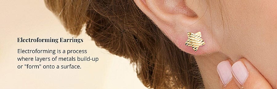 Electroforming Earrings Banner