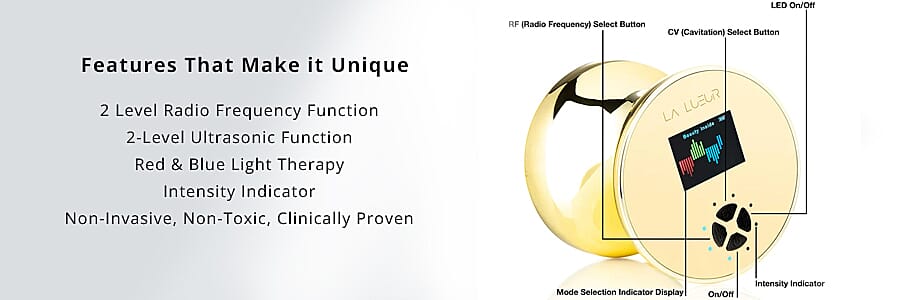 LED Face & Body Device Banner