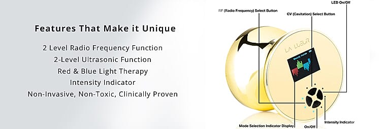 LED Face & Body Device Banner