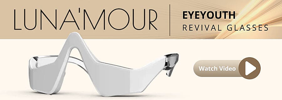 EyeYouth REVIVAL: Microcurrent + EMS + Red Light Therapy Under-Eye Device Banner