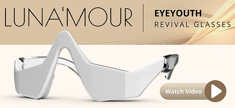 EyeYouth REVIVAL: Microcurrent + EMS + Red Light Therapy Under-Eye Device Banner
