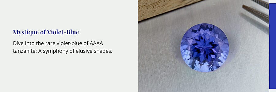 Mystique of Violet-Blue Banner