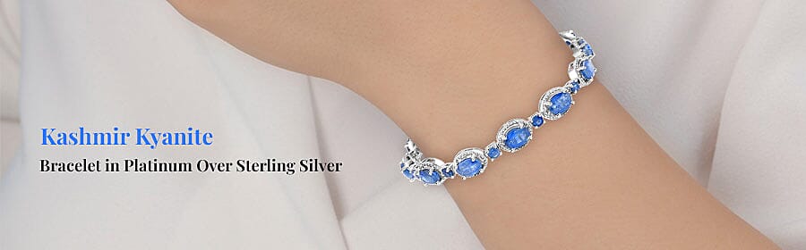 Kashmir Kyanite Bracelet Banner