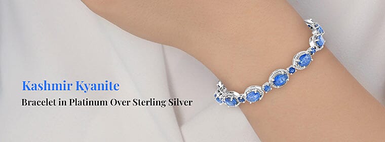 Kashmir Kyanite Bracelet Banner