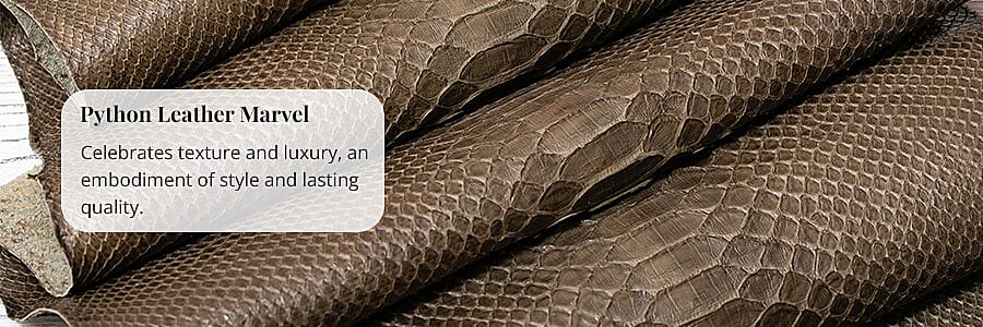 Python Leather Marvel Banner