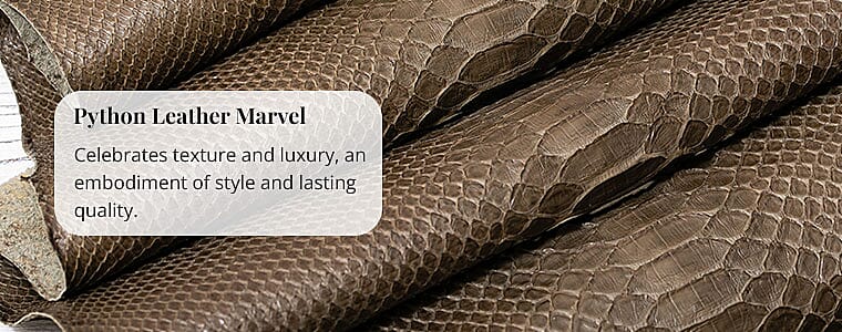 Python Leather Marvel Banner