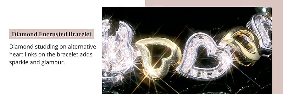 Diamond Encrusted Bracelet Banner