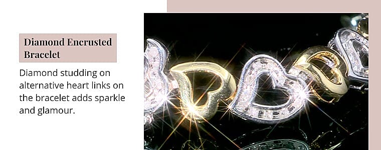 Diamond Encrusted Bracelet Banner