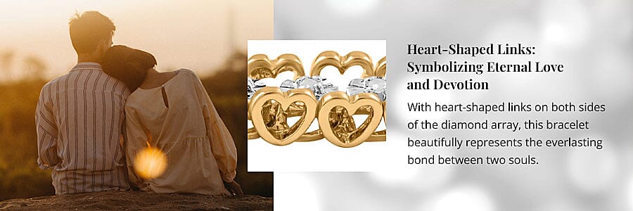 Heart-Shaped Links Banner