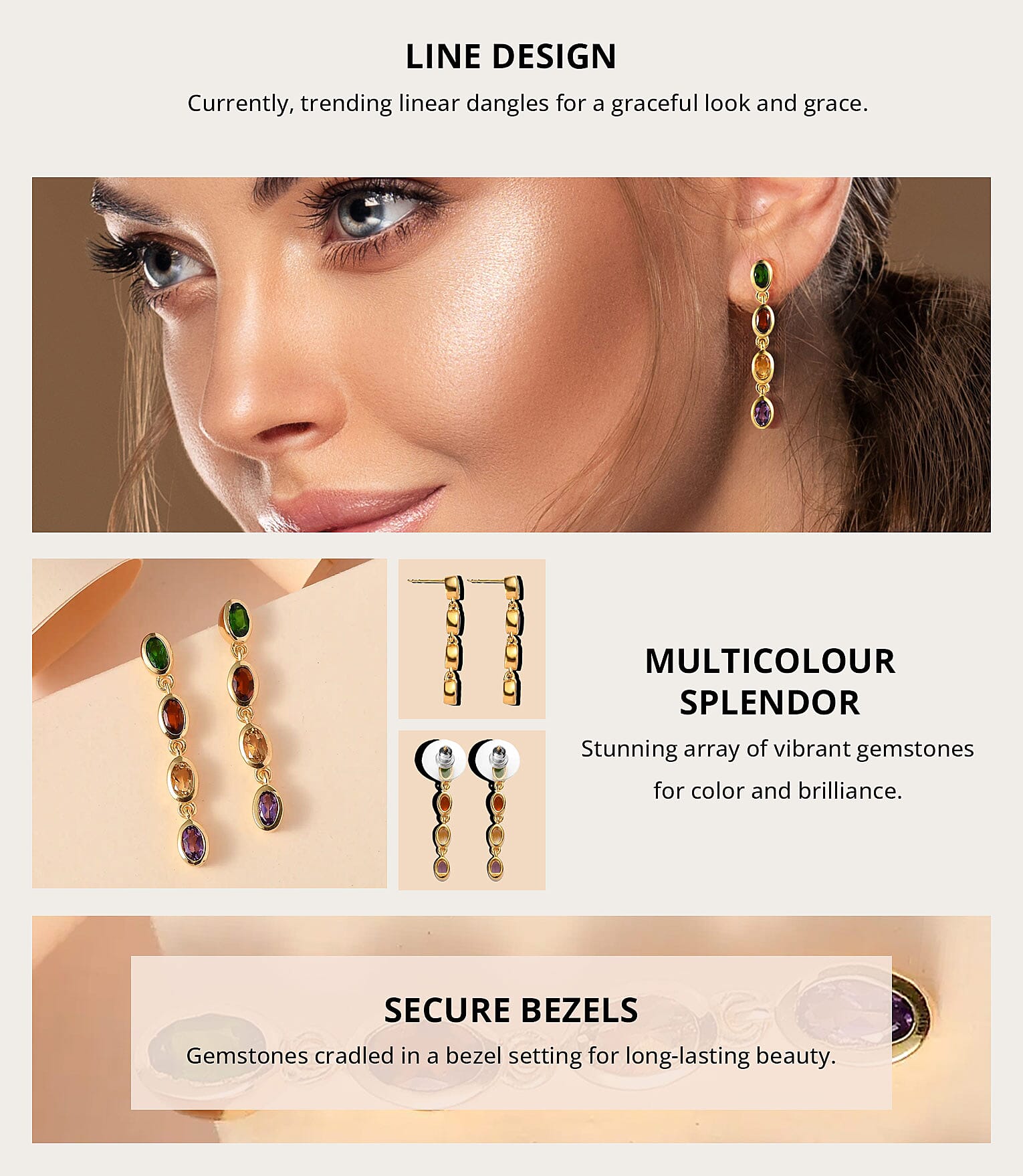 Multi Gemstone Dangle Earrings_Edited Banner