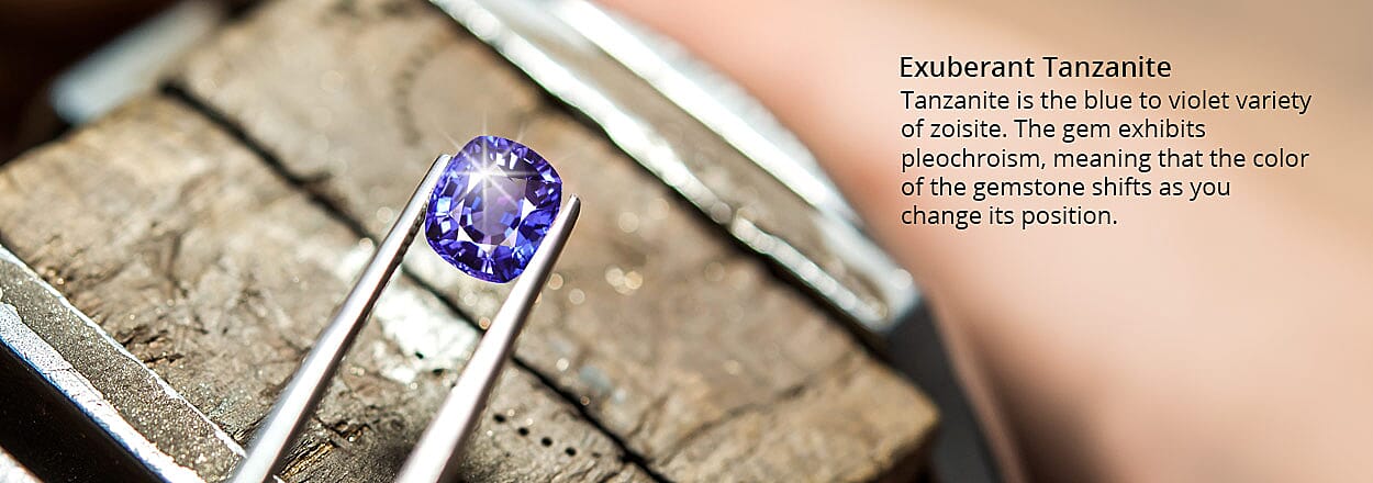 Exuberant Tanzanite