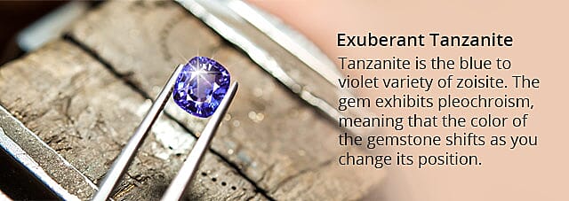 Exuberant Tanzanite