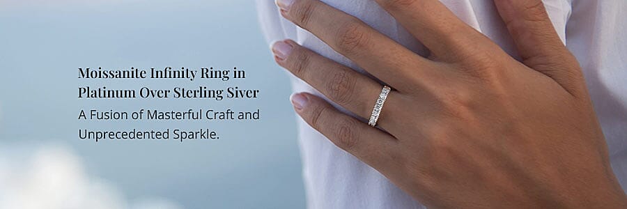 Moissanite Openable Arthritis Ring in Sterling Silver Banner