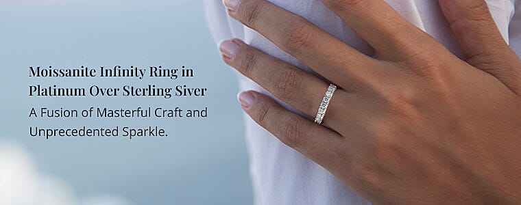 Moissanite Openable Arthritis Ring in Sterling Silver Banner