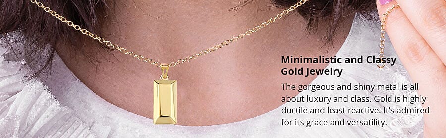 Minimalistic and Classy Gold Jewelry Banner