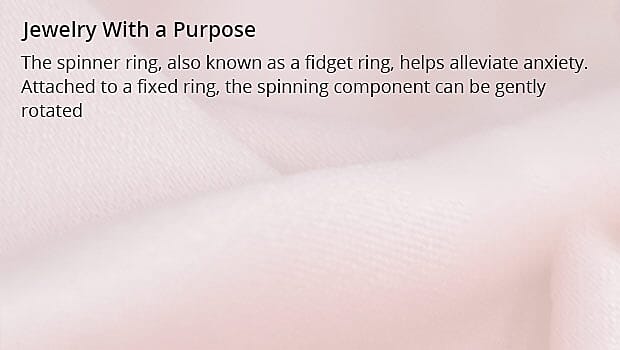 Open Band Spinner Ring