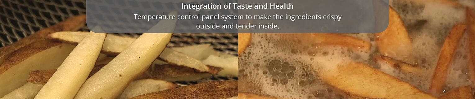 Integration of Taste and Health Banner