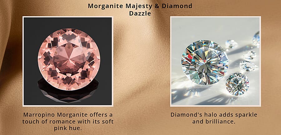 Morganite Majesty & Diamond Dazzle Banner