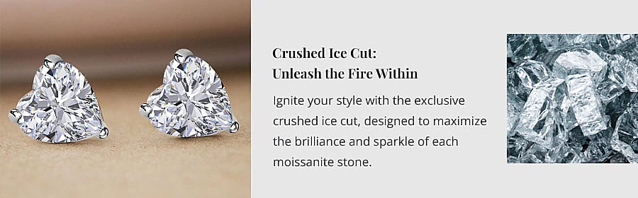 The Beauty of Moissanite - Coloured Sparkle Banner