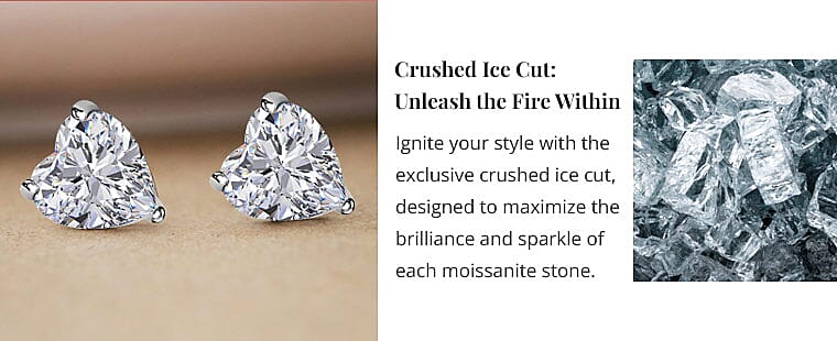 The Beauty of Moissanite - Coloured Sparkle Banner